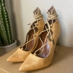 beige tan heels